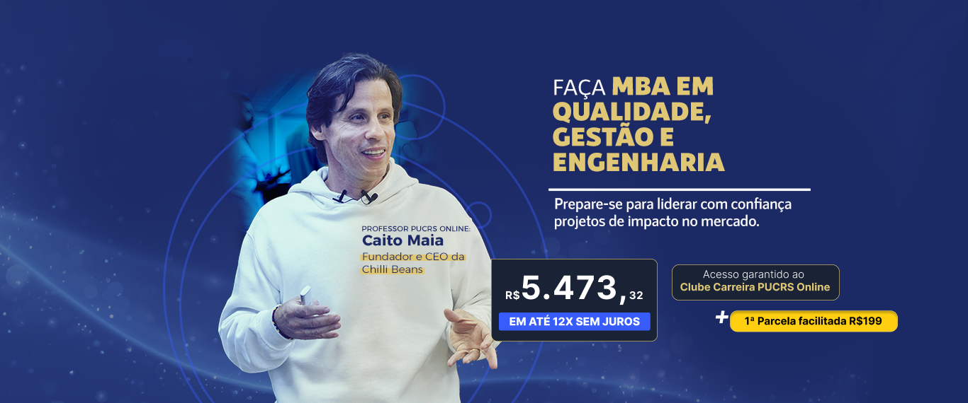 MBA em Qualidade, Gestão e Engenharia de Processos | Edição 2025
