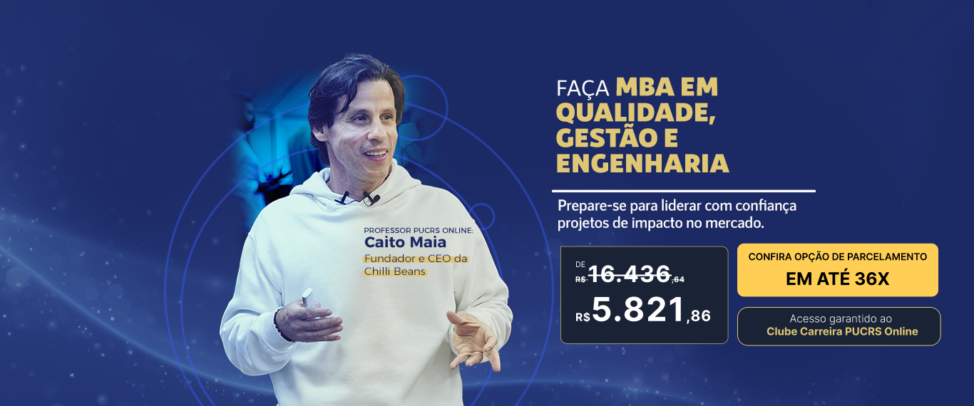 MBA em Qualidade, Gestão e Engenharia de Processos | Edição 2025