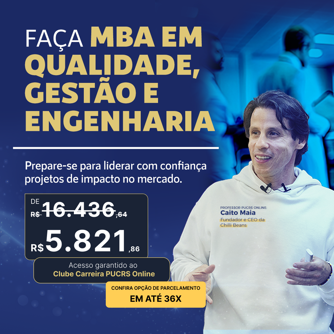 MBA em Qualidade, Gestão e Engenharia de Processos | Edição 2025