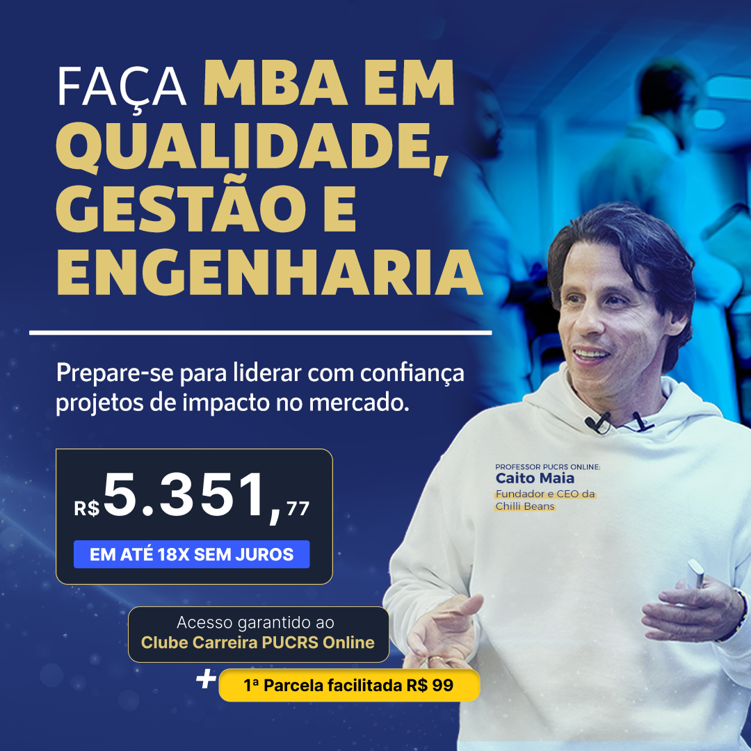 MBA em Qualidade, Gestão e Engenharia de Processos | Edição 2025